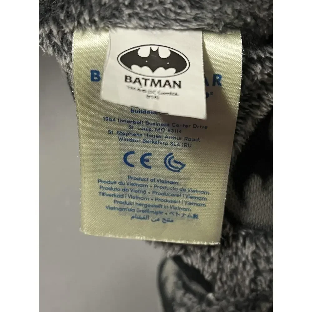 Build-A-Bear Workshop Batman Bear Plush Stuffed Animal Toy Gray Medium Cape‎ DC